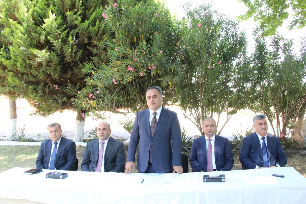 Goranboyun Hazırəhmədli kəndində səyyar qəbul keçirilib - FOTO