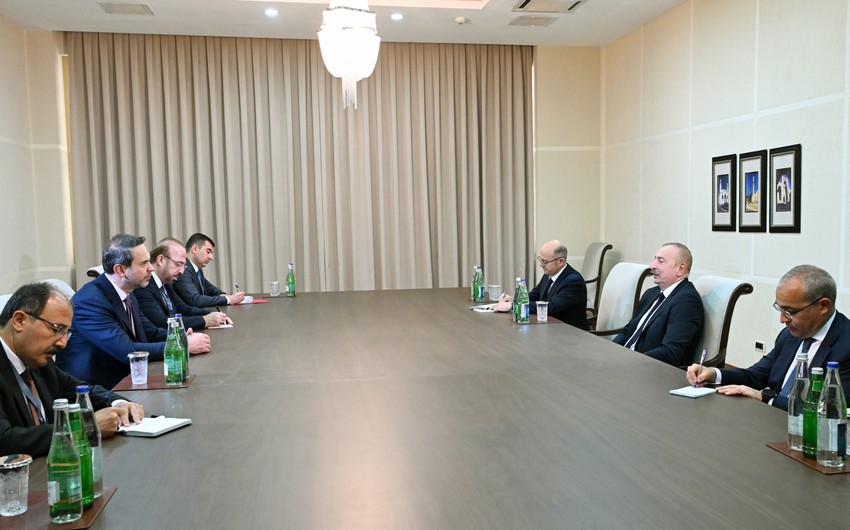 İlham Əliyev Alparslan Bayraktarı qəbul edib