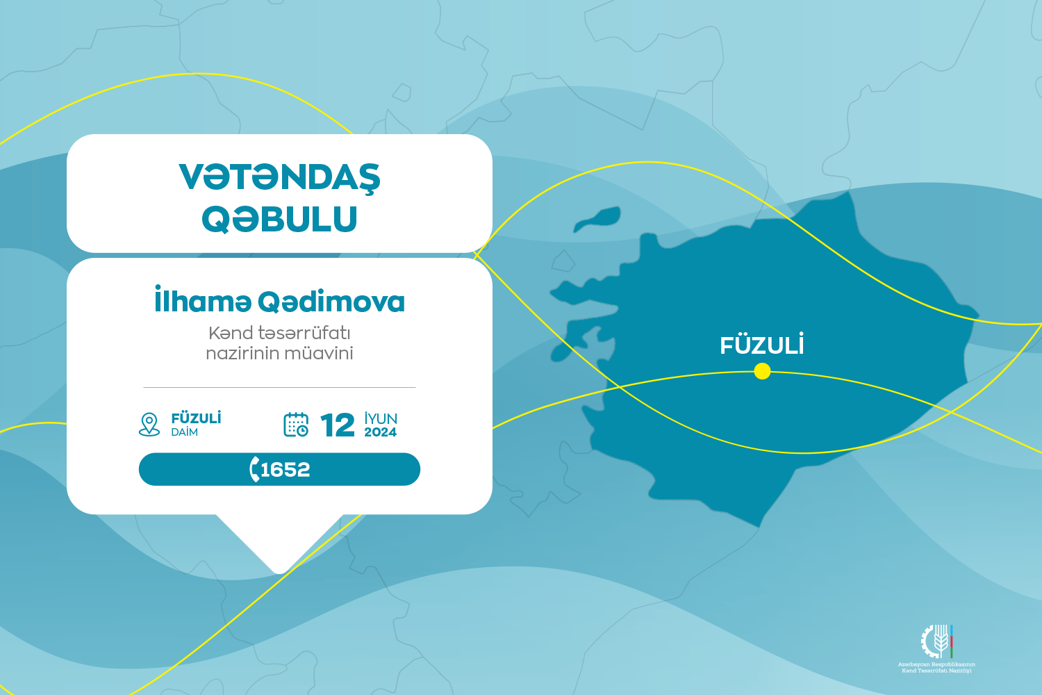 İlhamə Qədimova Füzulidə vətəndaşlarla görüşəcək - QRAFİK