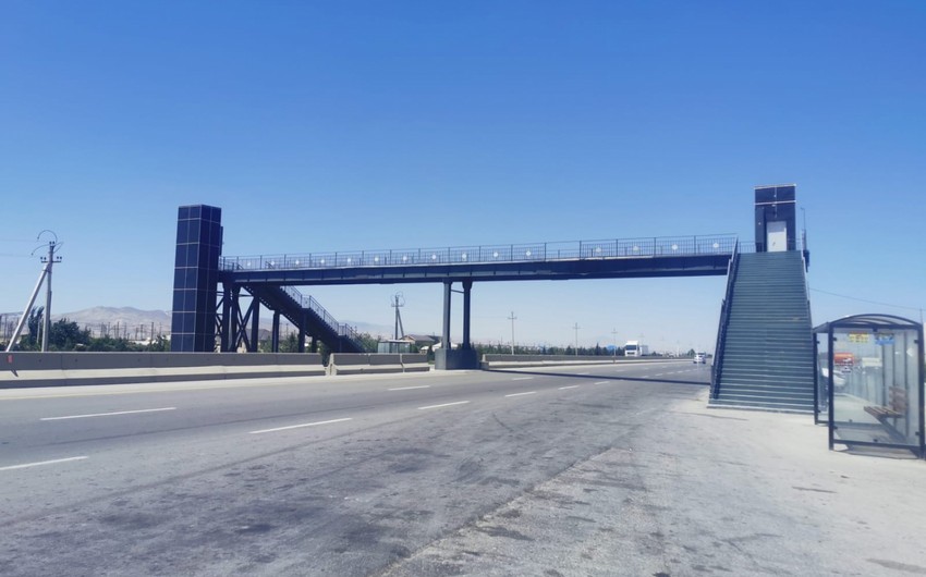 Piyada keçidinin təmirinə görə Bakı-Rusiya yolu bağlanır