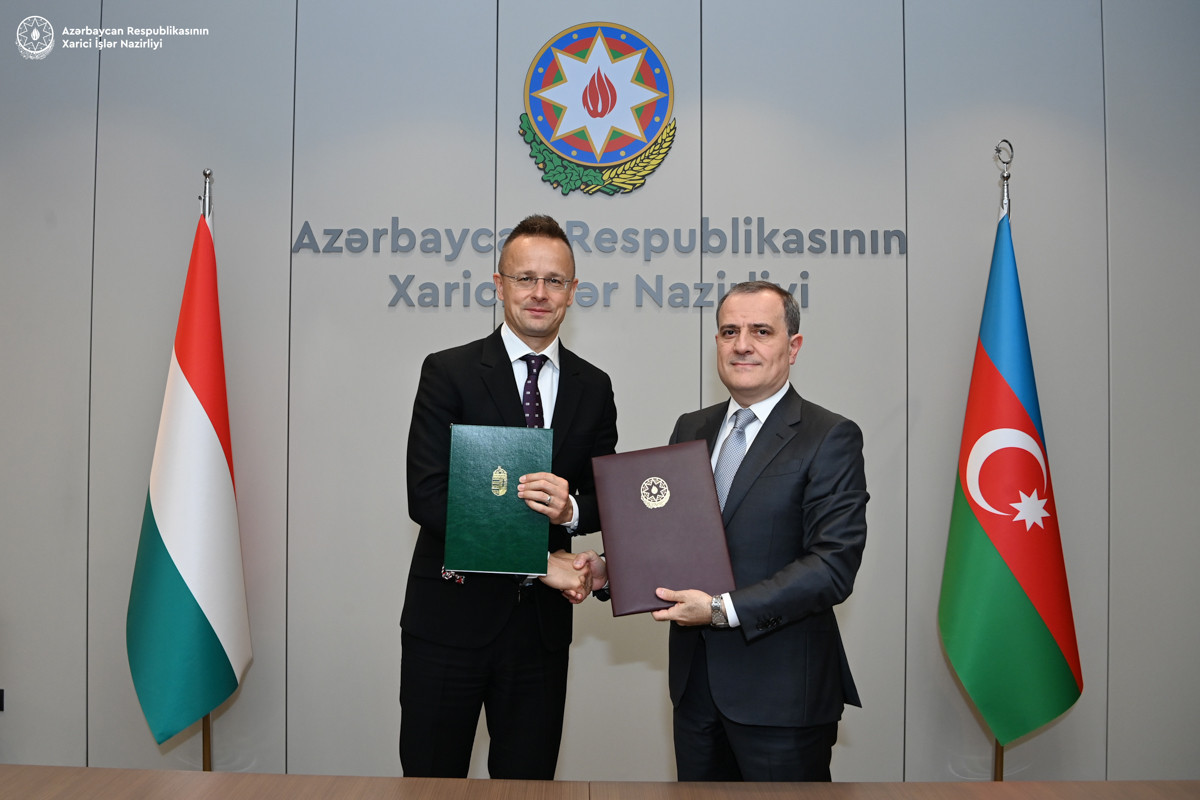 Azərbaycanla Macarıstan arasında strateji dialoqun ikinci iclası - FOTO