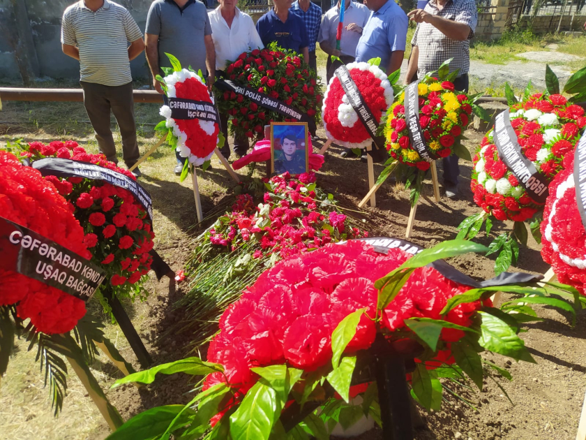 Birinci Qarabağ müharibəsinin şəhidi Şəkidə dəfn edildi - FOTOLAR