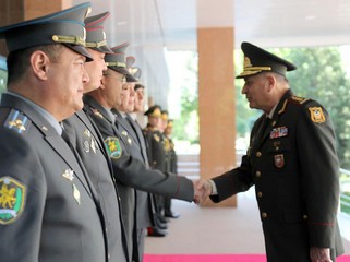 Kərim Vəliyev Özbəkistana getdi - FOTO