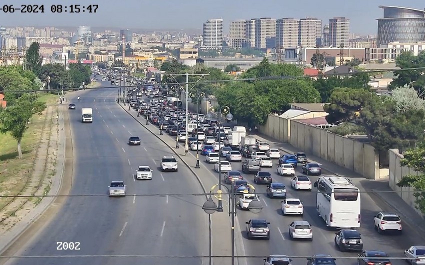 Hazırda tıxac olan yolların SİYAHISI