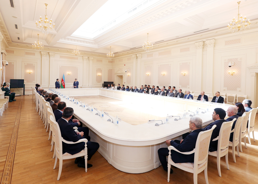 Nazirin yeni müavini ilə görüş keçirildi