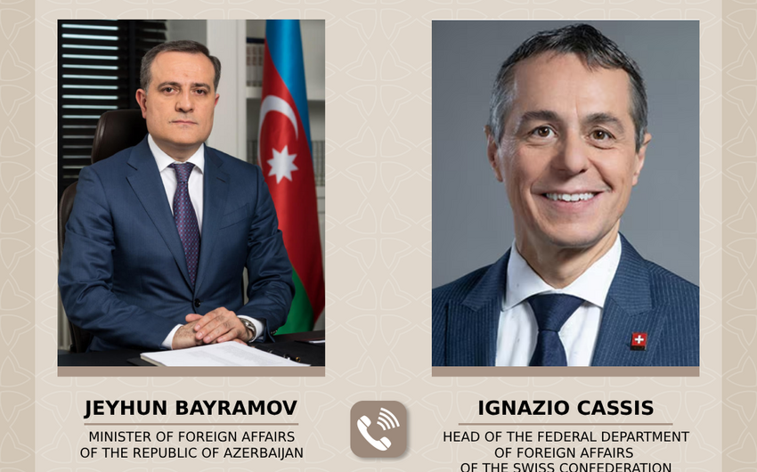 Ceyhun Bayramov həmkarı ilə danışıqlar APARDI