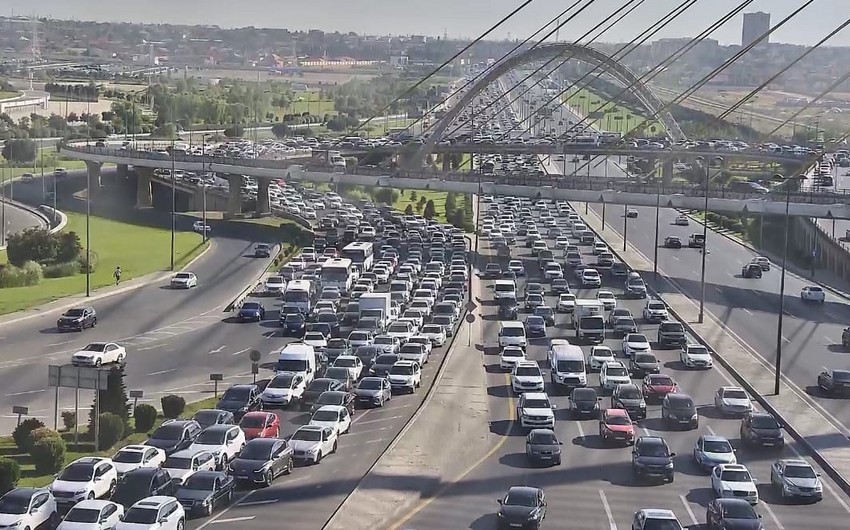 Hazırda tıxac olan yolların SİYAHISI
