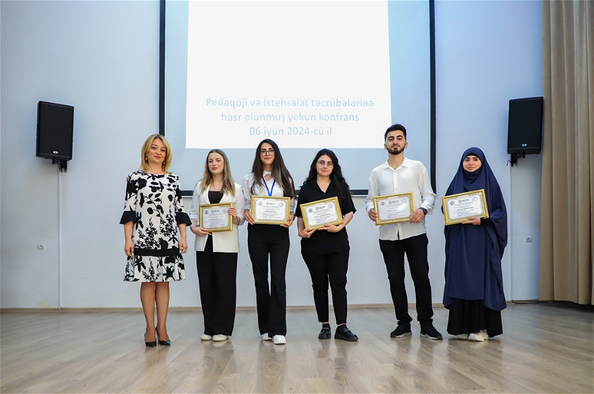 ADU-da pedaqoji və istehsalat təcrübələrinə həsr olunmuş yekun konfrans keçirilib
