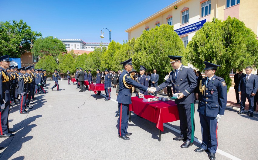 Heydər Əliyev adına Hərbi Lisey kursantlarının buraxılış mərasimi keçirilib
