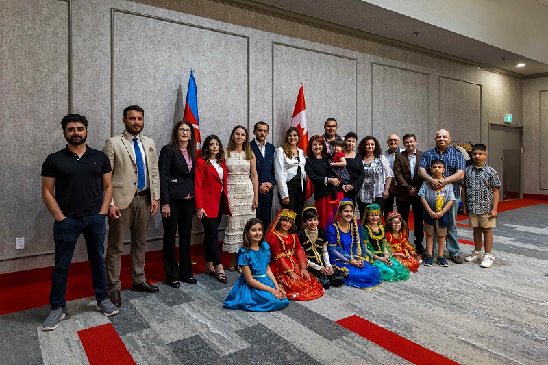 Kanadanın Recayna şəhərində Azərbaycan icması ilə görüş keçirilib - FOTO