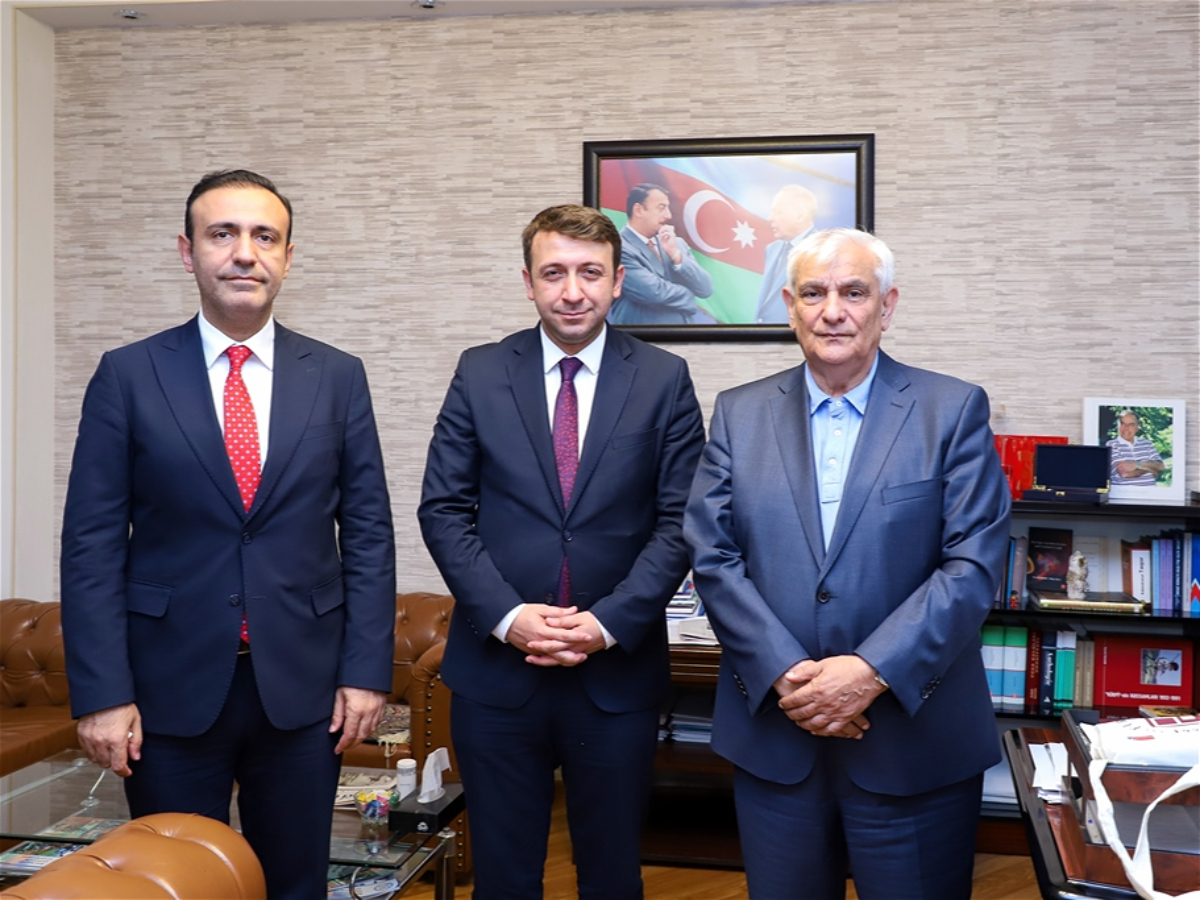Fırat Universitetinin əməkdaşları ADU-nun qonağı olub - FOTO