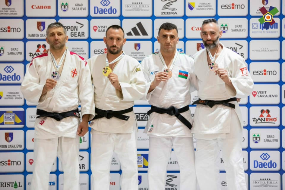 Veteran cudoçularımız 5 medal qazandılar - FOTO
