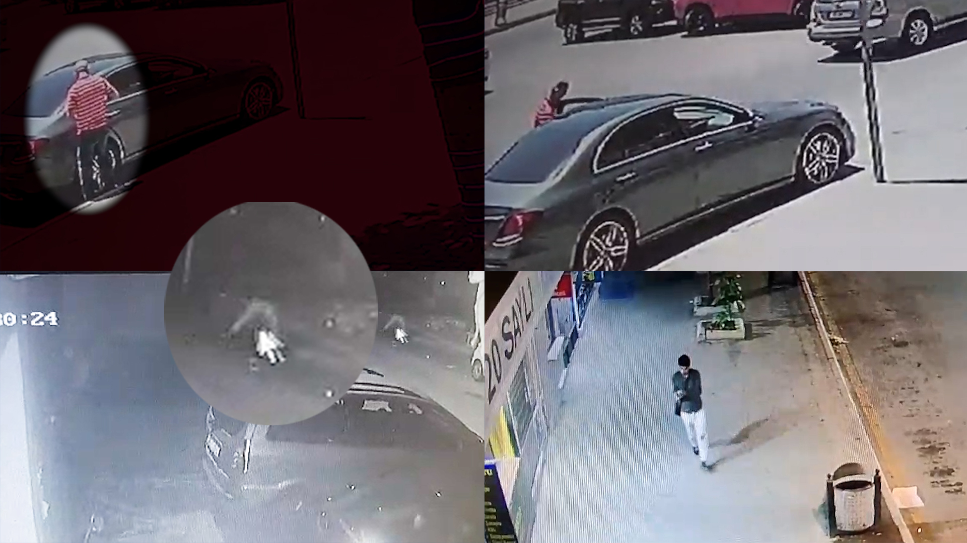 Maşını sərin saxlamaq üçün qapılarını açıq qoydu, oğurlandı - VİDEO