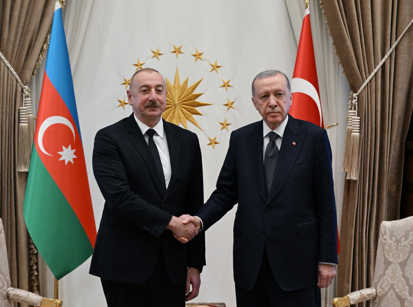 Prezidentlər birgə nahar etdilər