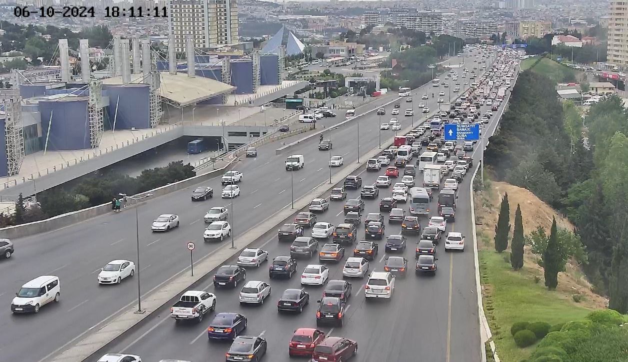 Hazırda tıxac olan yolların SİYAHISI 