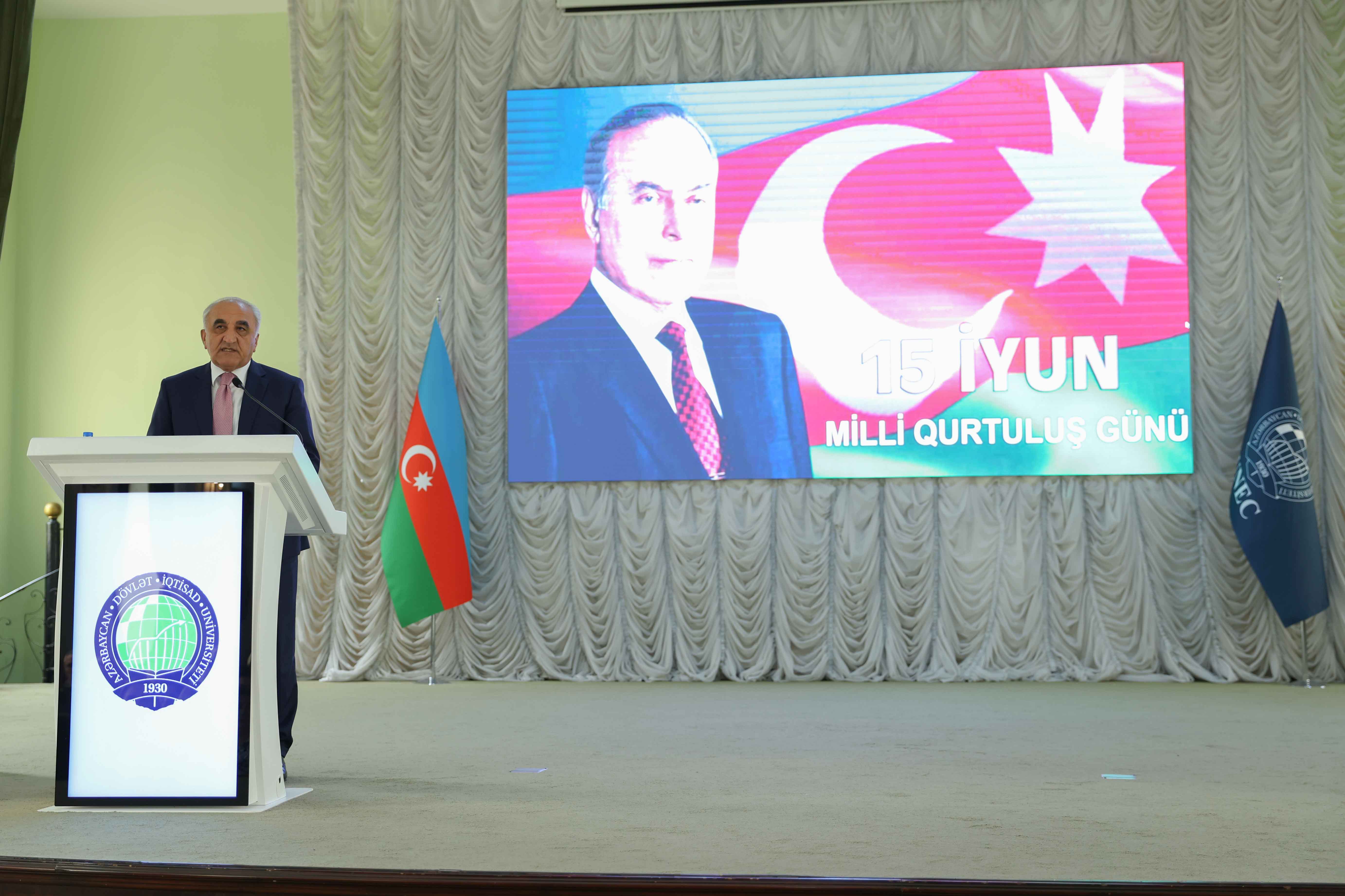 UNEC-də Milli Qurtuluş Günü qeyd edilib - FOTO