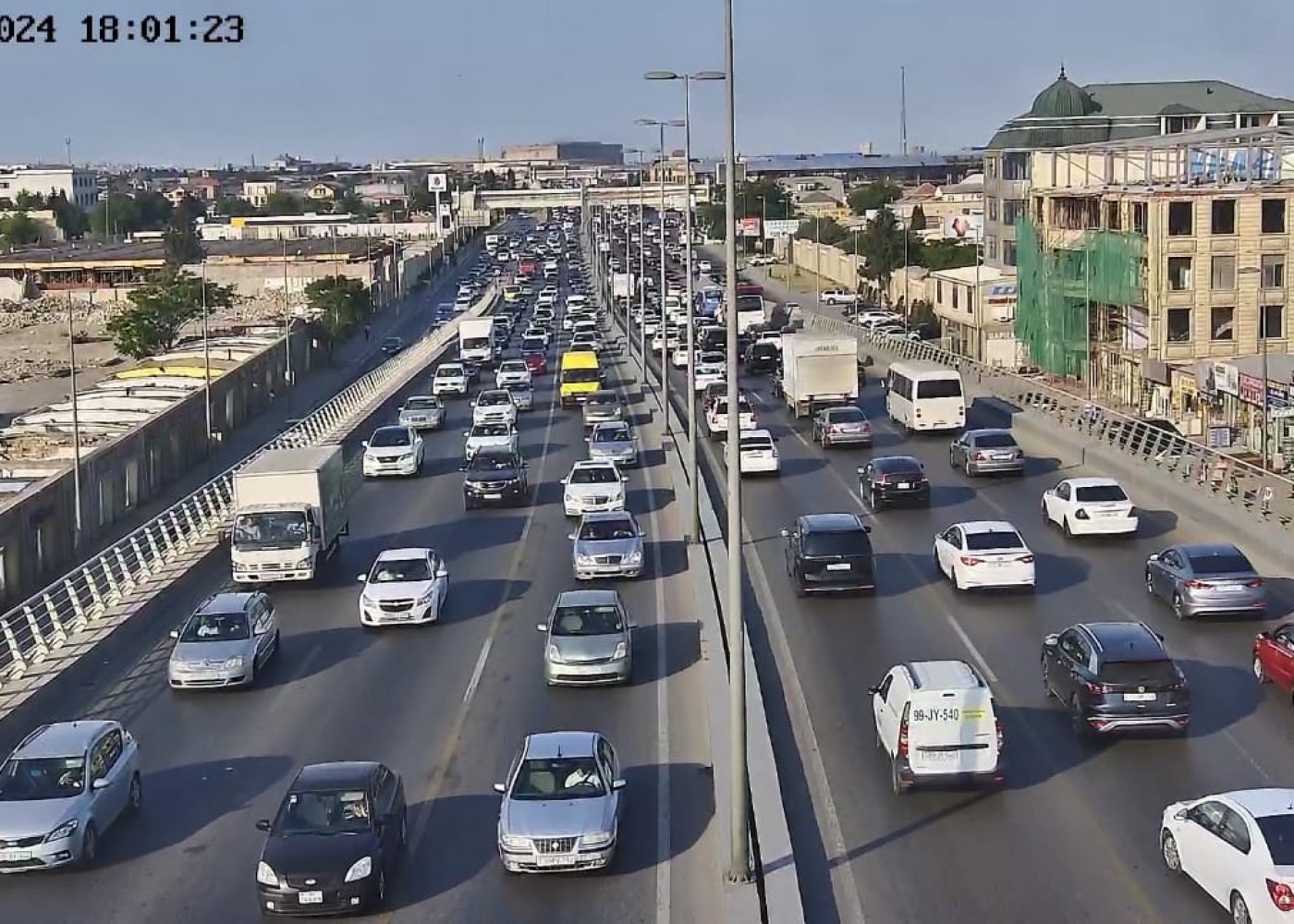 Hazırda sıxlıq olan yolların SİYAHISI