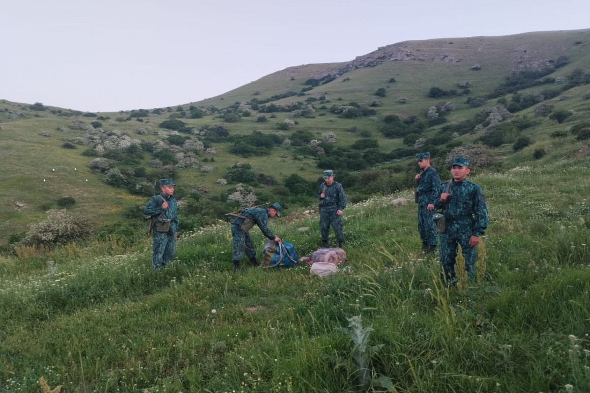 İrandan Azərbaycana 28 kq narkotik keçirilməsinin qarşısı alınıb - FOTO