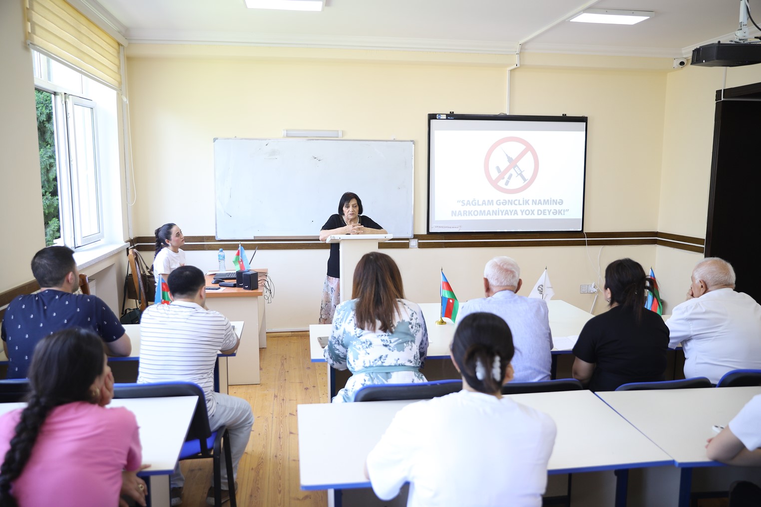 GDU-da «Bəşəriyyəti uçuruma aparan bəla” adlı tədbir keçirilib