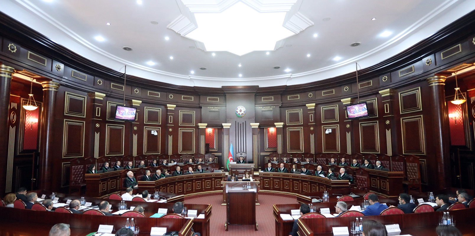 Ali Məhkəmənin Plenum iclası - FOTOLAR
