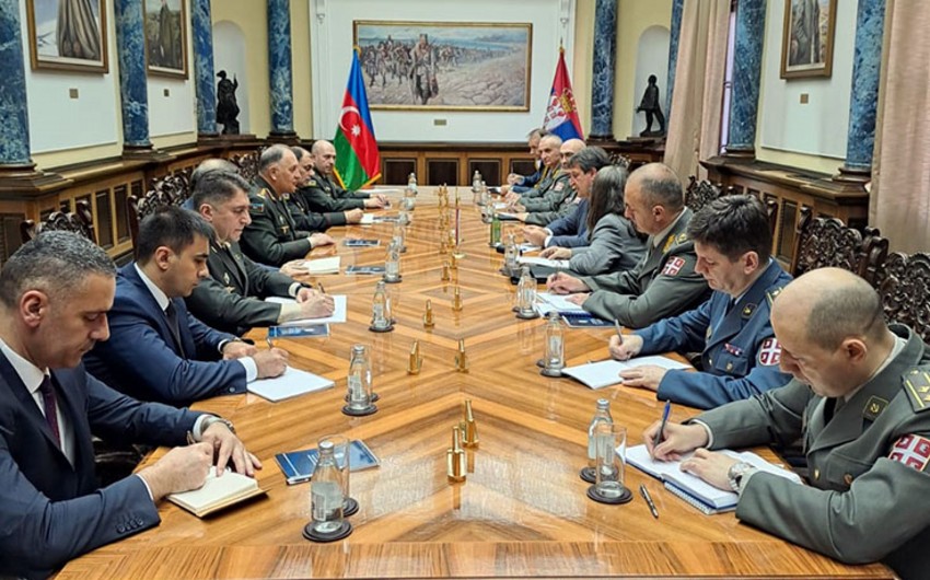 Kərim Vəliyev Serbiyada səfərdədir