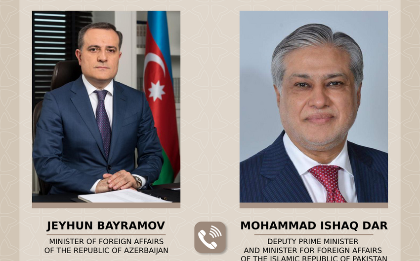 Azərbaycan və Pakistan XİN başçıları telefon danışığı apardı
