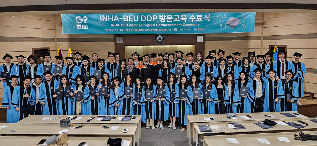Koreyada BMU-İNHA İDP tələbələrinin “Məzun Günü” qeyd olunub - FOTOLAR