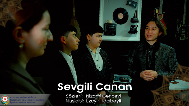 Yaponiyalı müğənni məcburi köçkün uşaqlarla birgə “Sevgili canan” oxudu - VİDEO