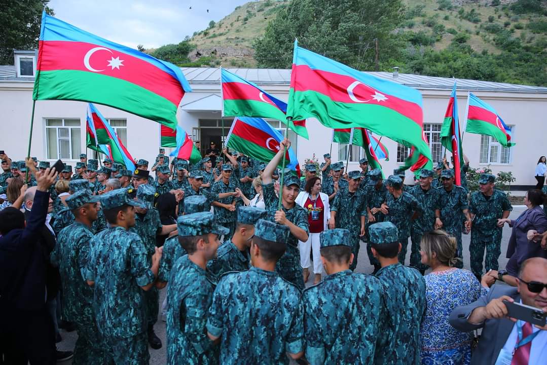 QHT sədrləri “N” saylı hərbi hissədə - FOTO