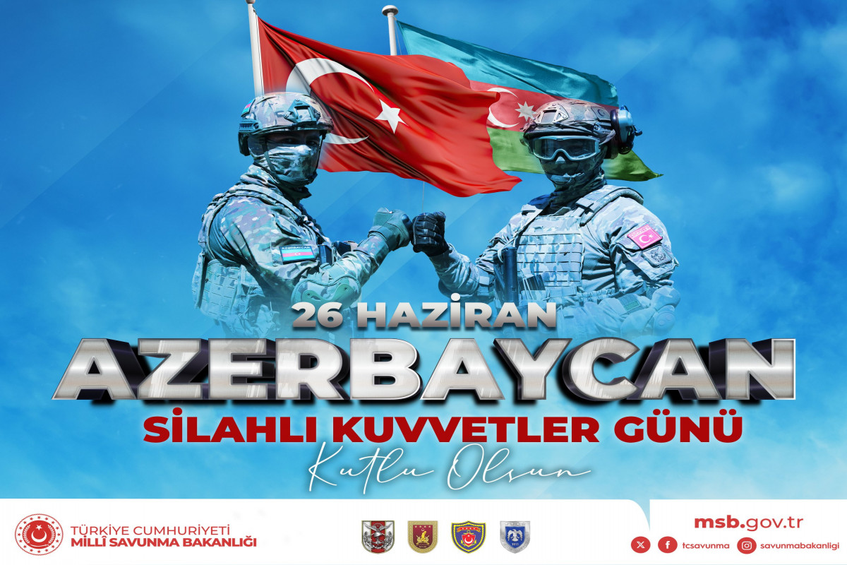 Türkiyə MN-dən Azərbaycan ordusuna TƏBRİK