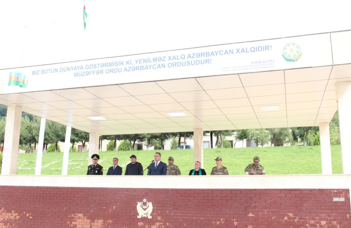 Goranboyda Silahlı Qüvvələr Günü qeyd edilib - FOTOLAR
