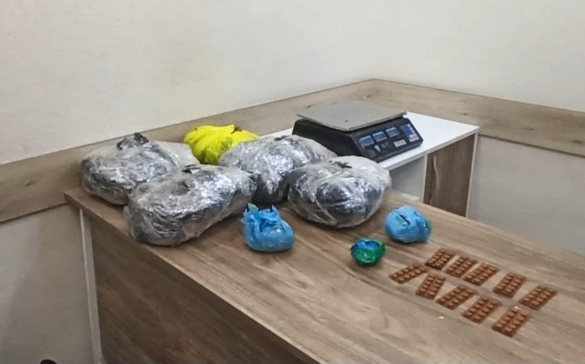 Keçmiş məhkum külli miqdarda narkotiklə tutuldu