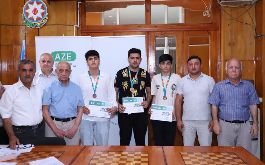 Şahmat üzrə Azərbaycan çempionatının qalibləri - FOTO
