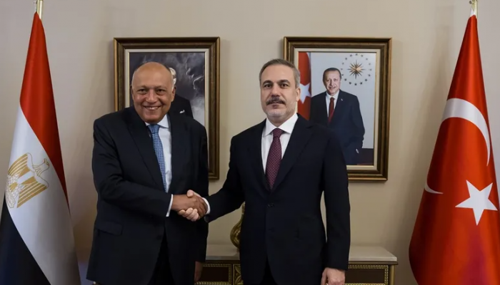 Hakan Fidan misirli həmkarı ilə danışıqlar apardı 
