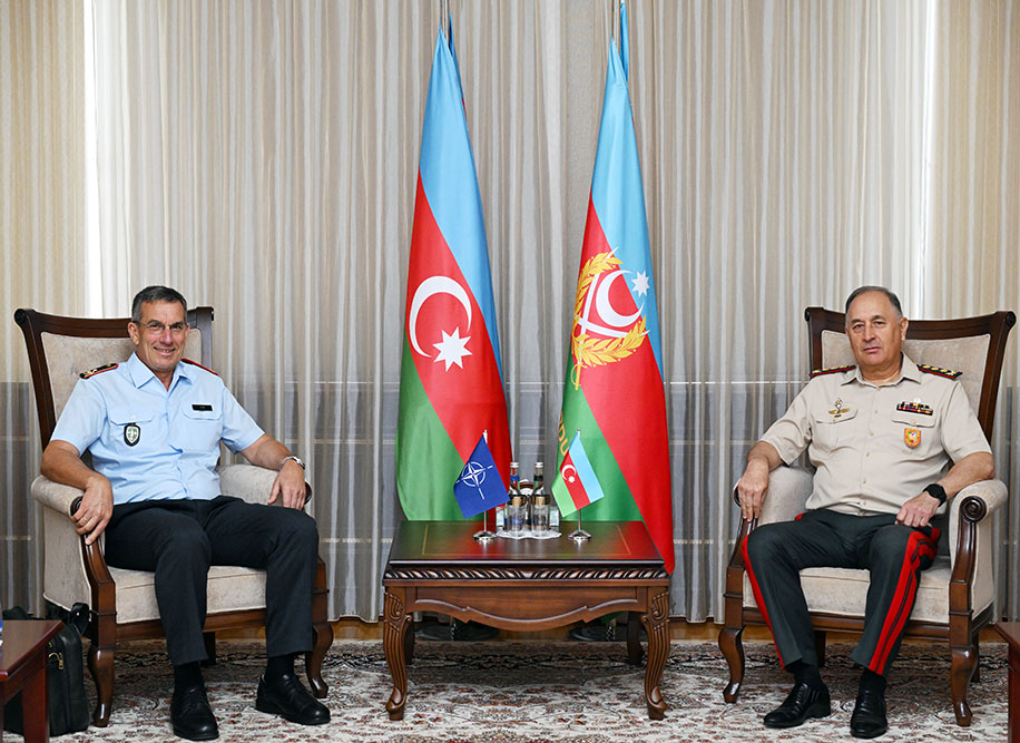 Azərbaycan-NATO hərbi əməkdaşlığı müzakirə olundu