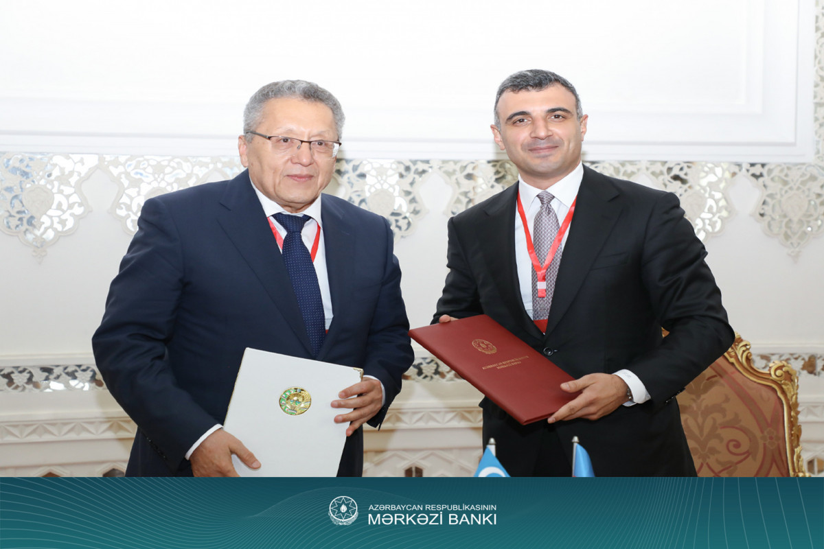 Azərbaycanla Özbəkistan Mərkəzi Bankları arasında anlaşma memorandumu imzalandı
