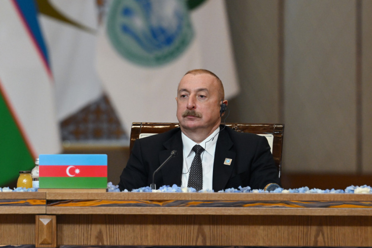 Prezident Astanada “ŞƏT plyus” formatında görüşdə iştirak edir