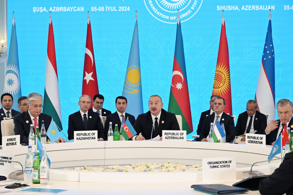 İlham Əliyev Şuşada dövlət və hökumət başçılarını qarşılayıb -TDT sammiti başladı - FOTOLAR