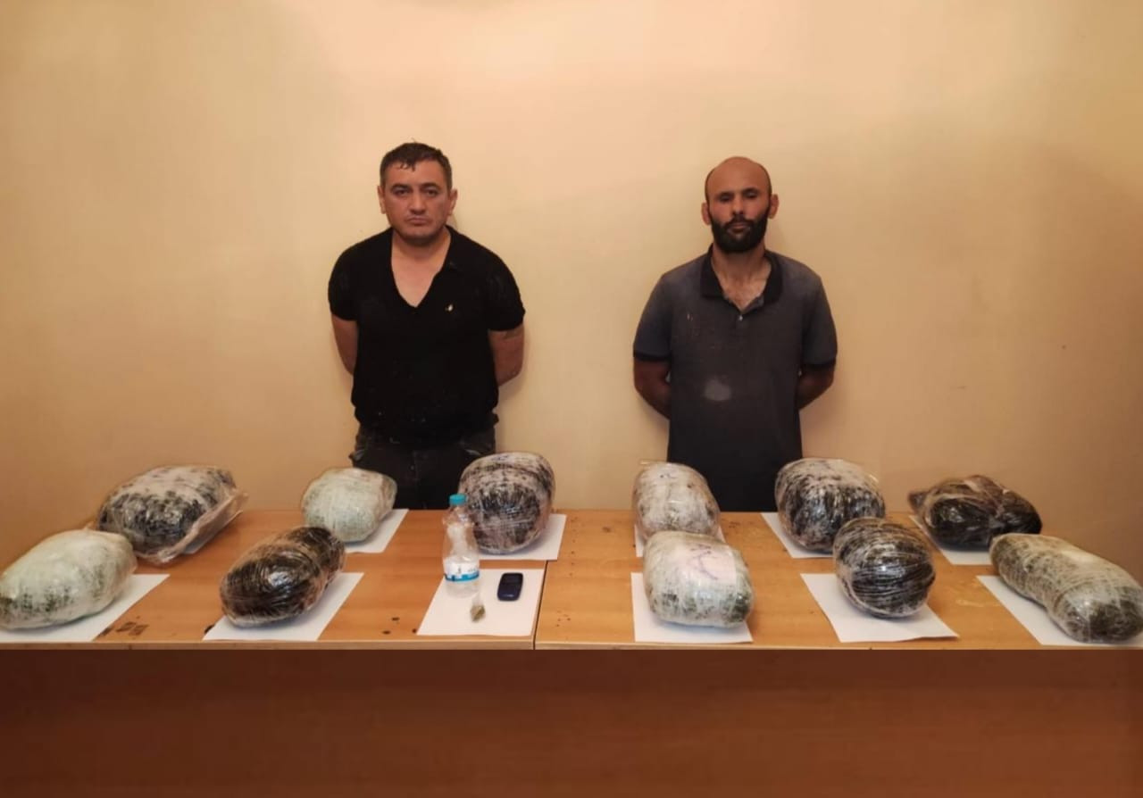 İrandan Azərbaycana narkotik vasitə gətirənlər tutuldu