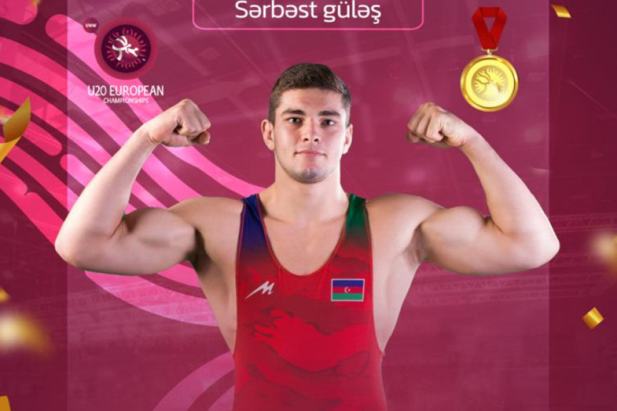Güləşçimiz Avropa çempionu OLDU