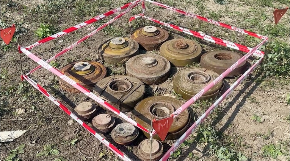 Azad edilmiş ərazilərdə daha 135 mina aşkarlanıb