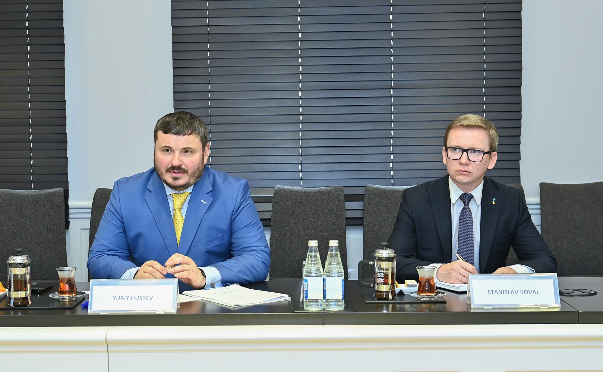 Emin Əmrullayev Ukraynanın Azərbaycandakı səfiri ilə görüşdü