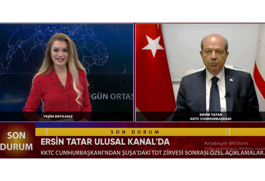 Ersin Tatar Şuşa və Xankəndidən danışdı