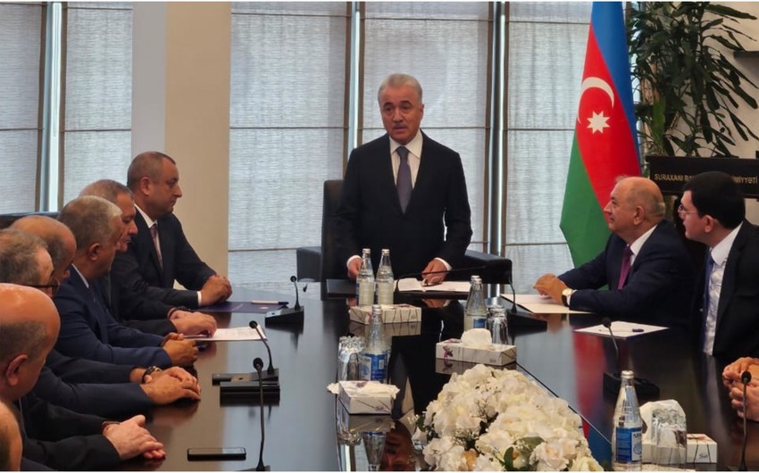 Adil Əliyev kollektivə təqdim olundu
