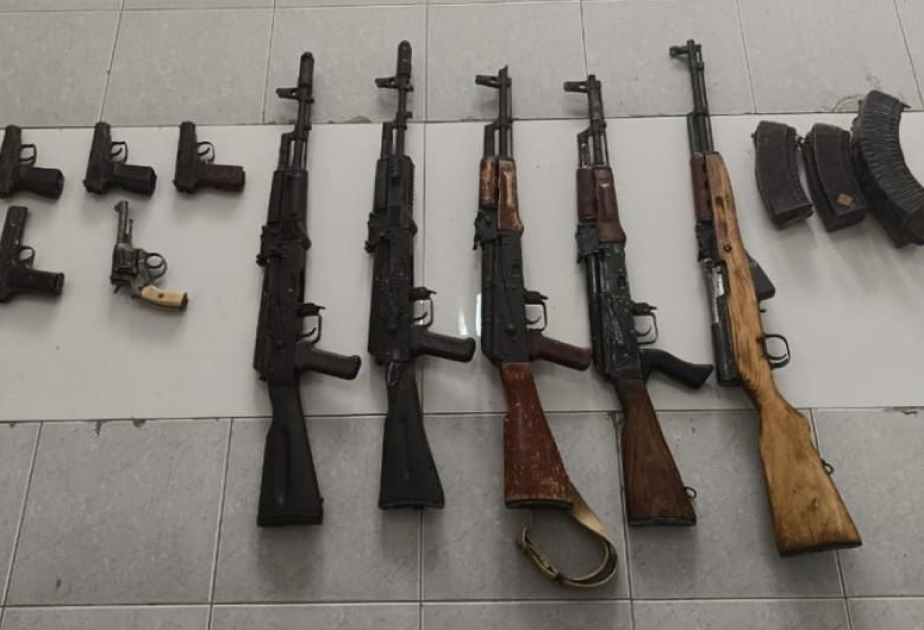 Ötən gün 2 tüfəng və 1 tapança təhvil götürülüb