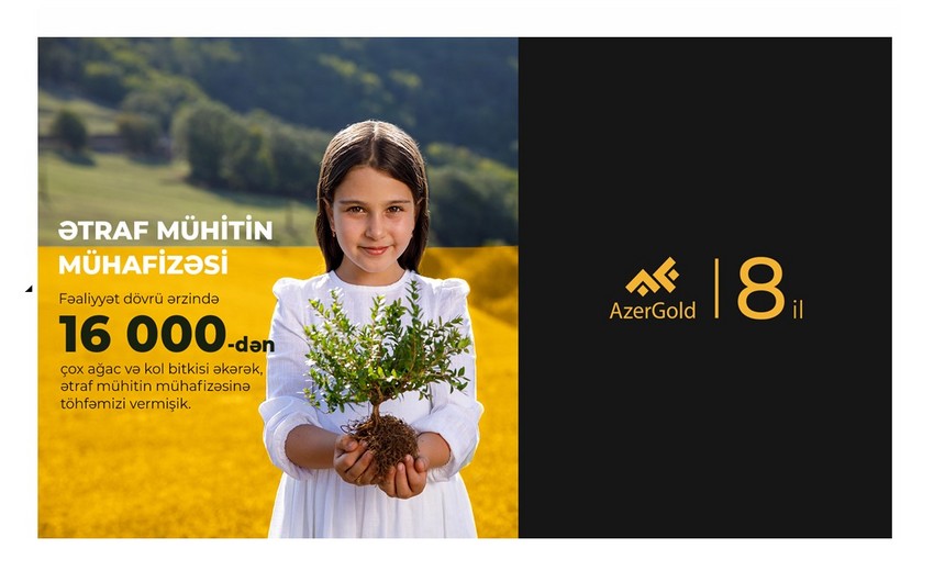 “AzerGold”dan ətraf mühitin mühafizəsinə diqqət və qayğı