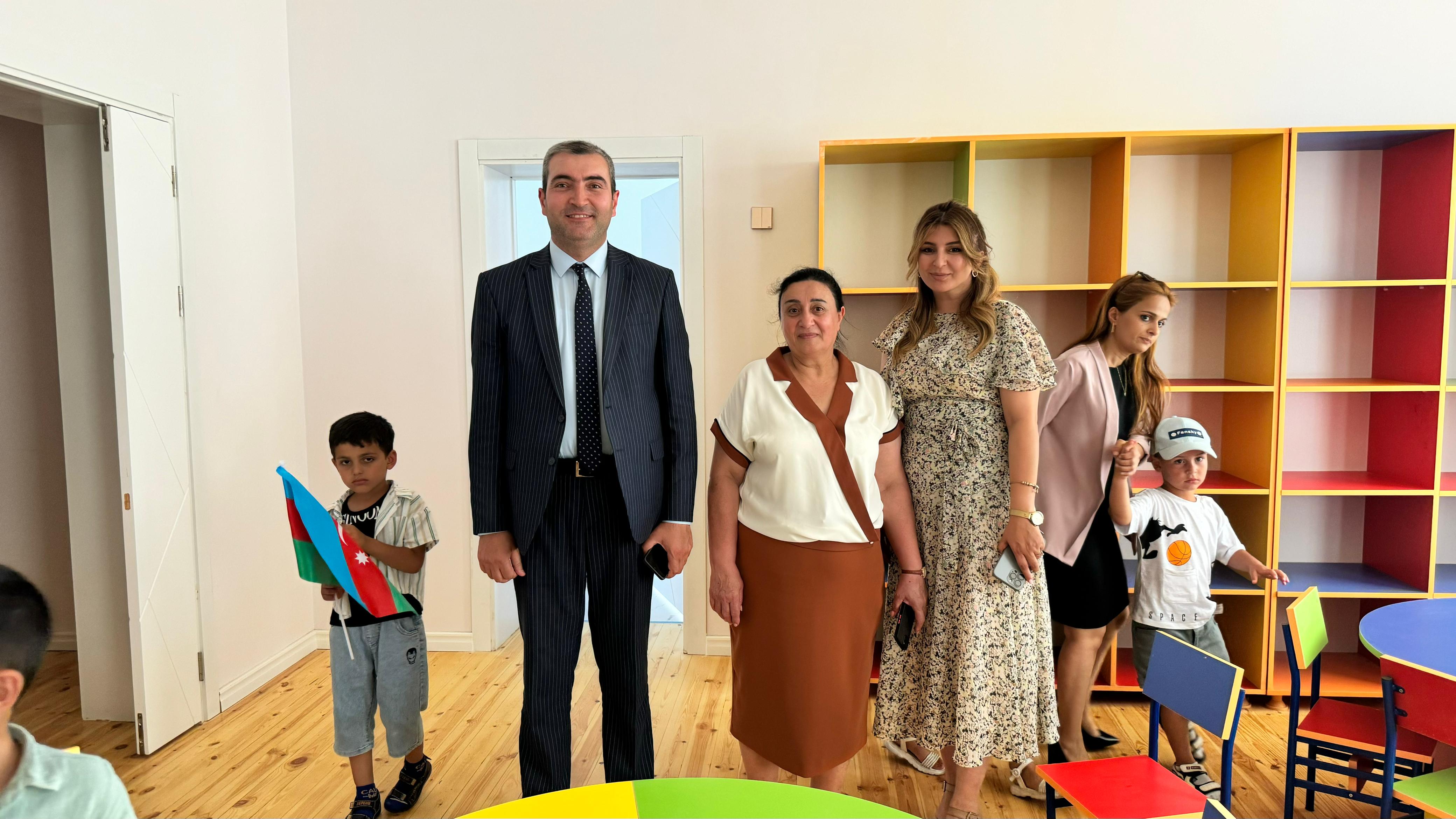 Zabuxda 32 ildən sonra uşaq bağçası açıldı - FOTOLAR