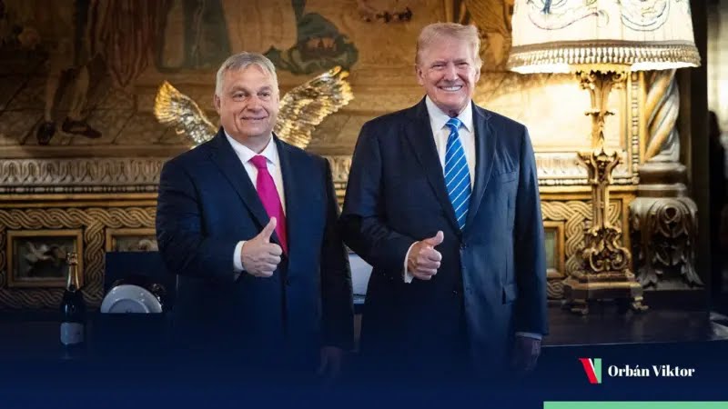 Viktor Orban Trampla görüşdü​​