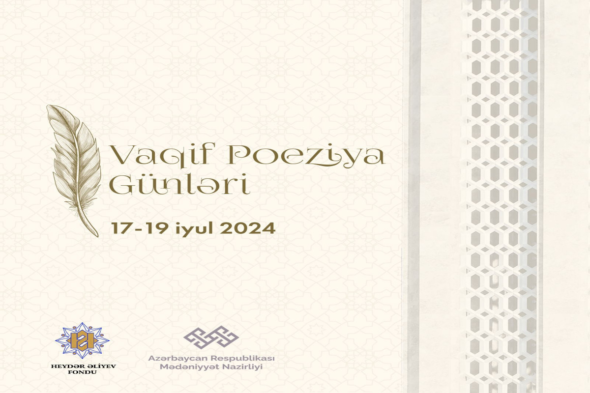 Şuşada Vaqif Poeziya Günləri keçirilir