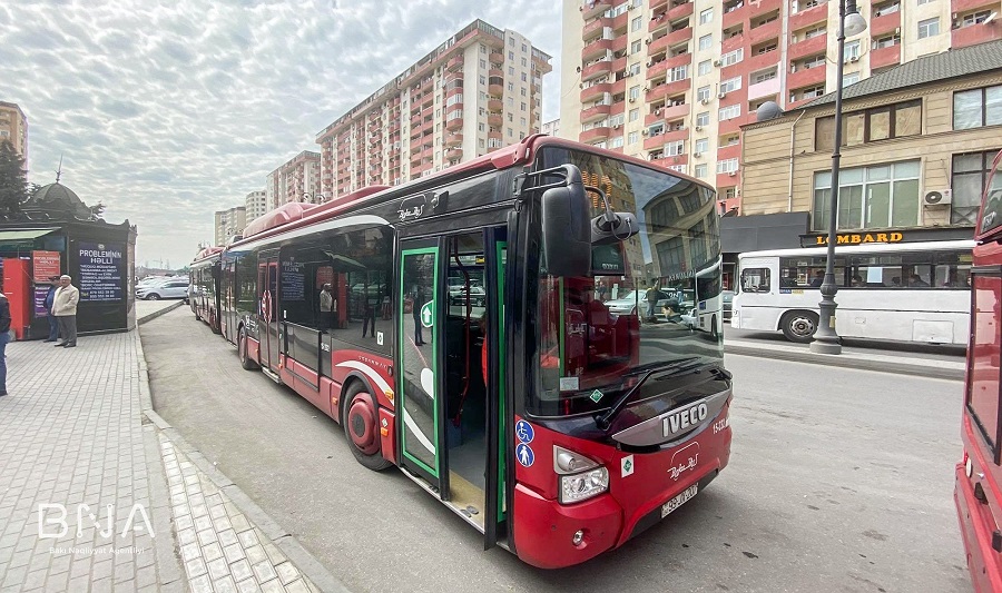 Bakıda üç marşrut xətti üzrə avtobusların hərəkəti dəyişdirilir